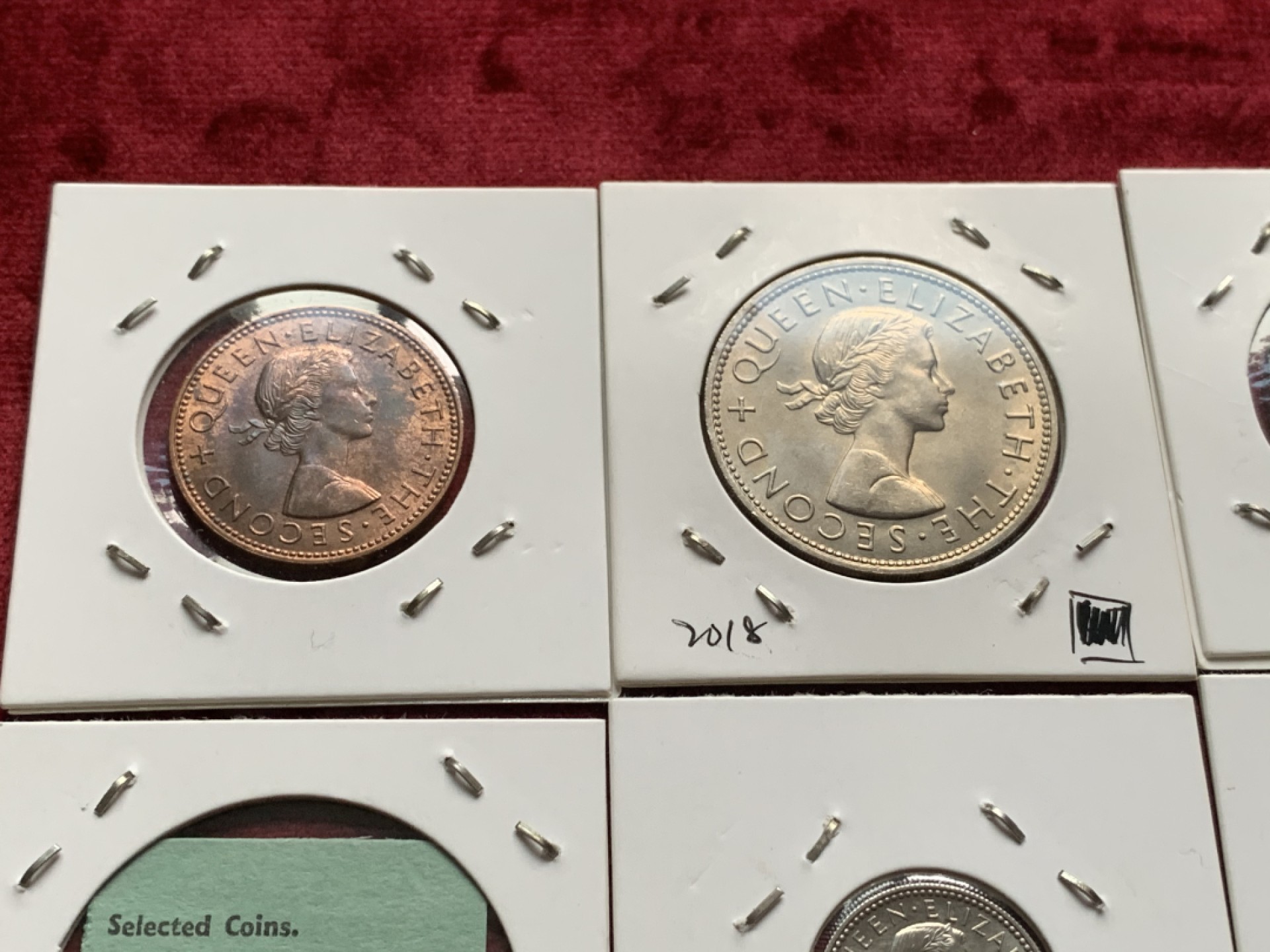 《竞宝斋》第54场-本周日，周一2场连拍（全场不限金额包邮） 1965年 新西兰 7枚装 套币