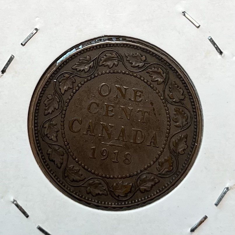 1911年-1918年加拿大一分
