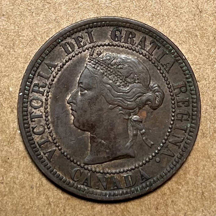 1876 年加拿大一分