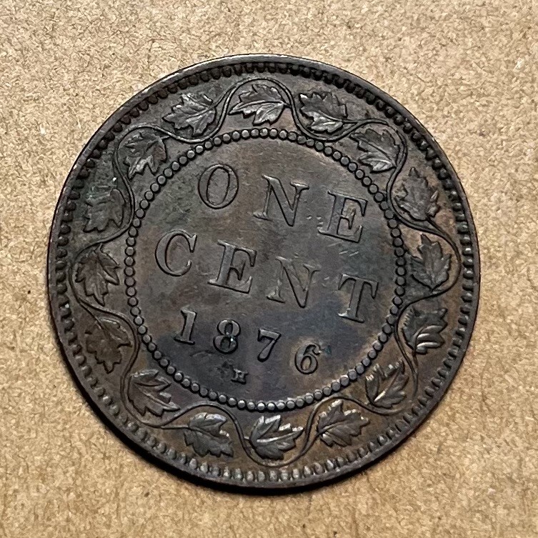1876 年加拿大一分