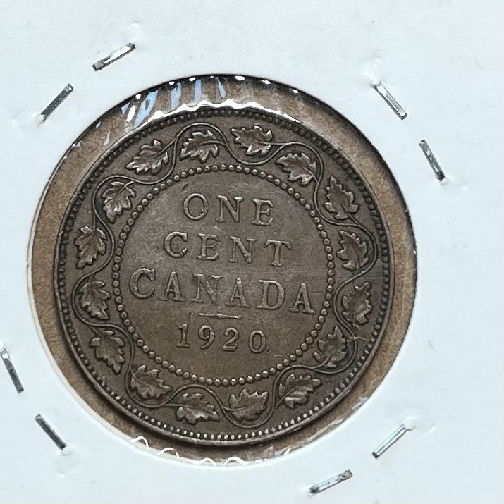1912年-1920年加拿大一分