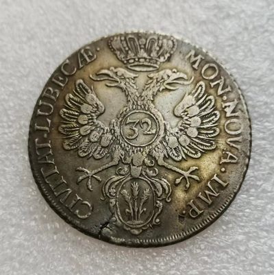 瓶子🏺第37期拍卖会 - 吕贝克1752年2/3泰勒大银币