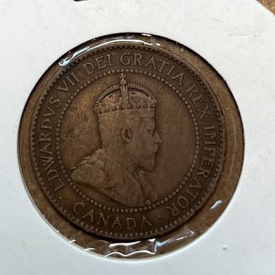 1908年加拿大一分 - 1908年加拿大一分