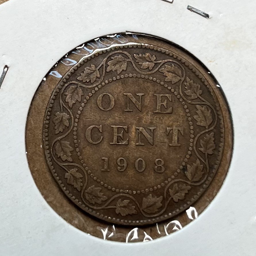 1908年加拿大一分