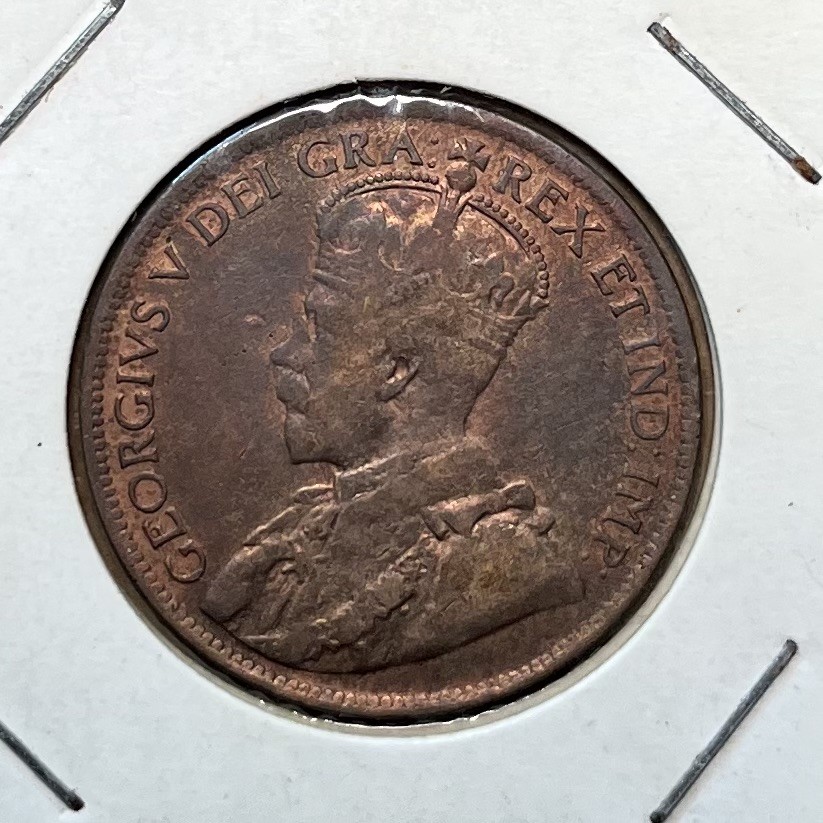 1911年-1918年加拿大一分