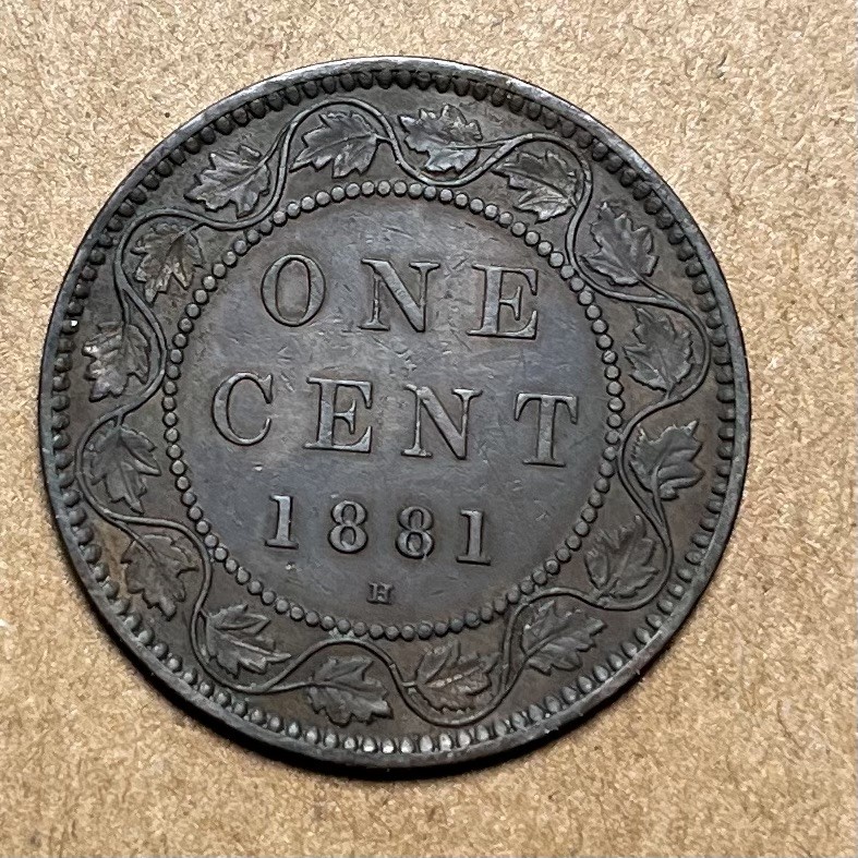1881年加拿大一分