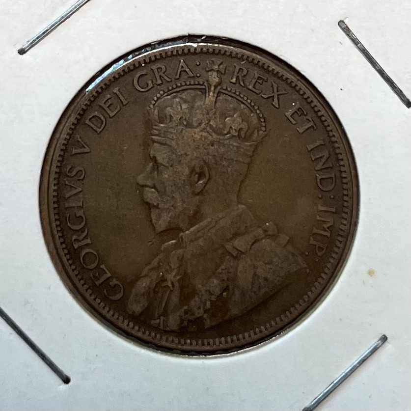 1911年-1918年加拿大一分