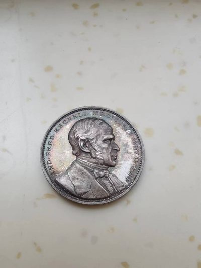 欧洲纪念章 - 1884年瑞典医生银章