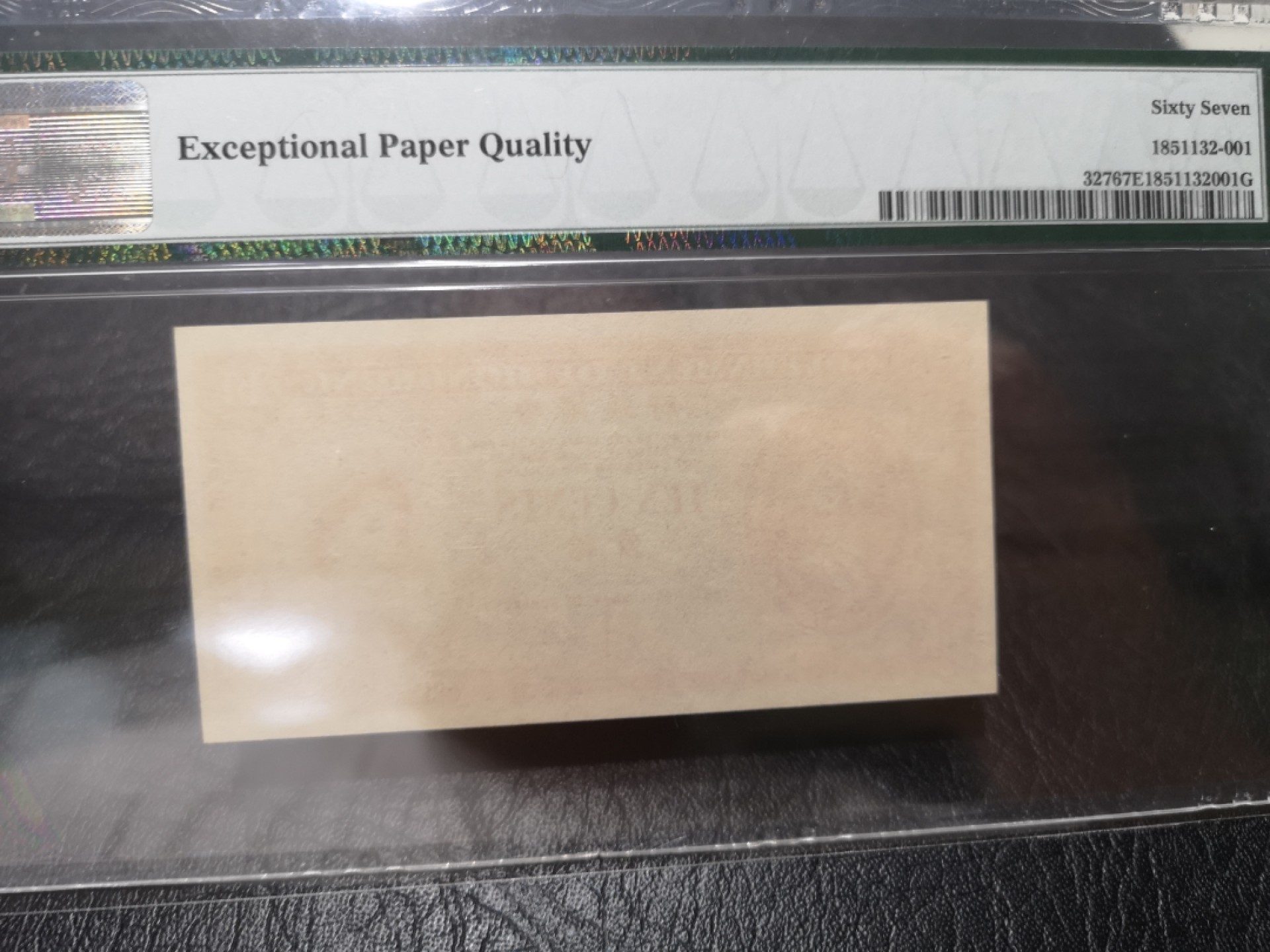 《外钞收藏家》第一百七十八期拍卖 香港1961-65年10分PMG67 