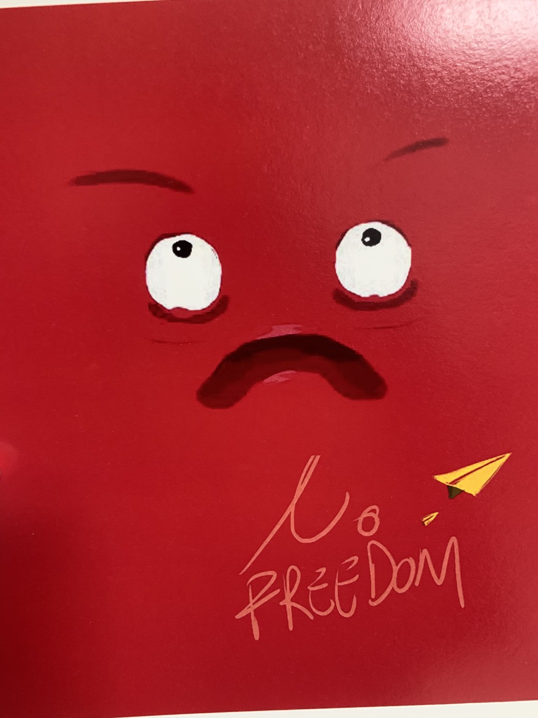 零元拍：艺术家 肠小黑 新作《NO FREEDOM》，摆烂系列作品复制画。