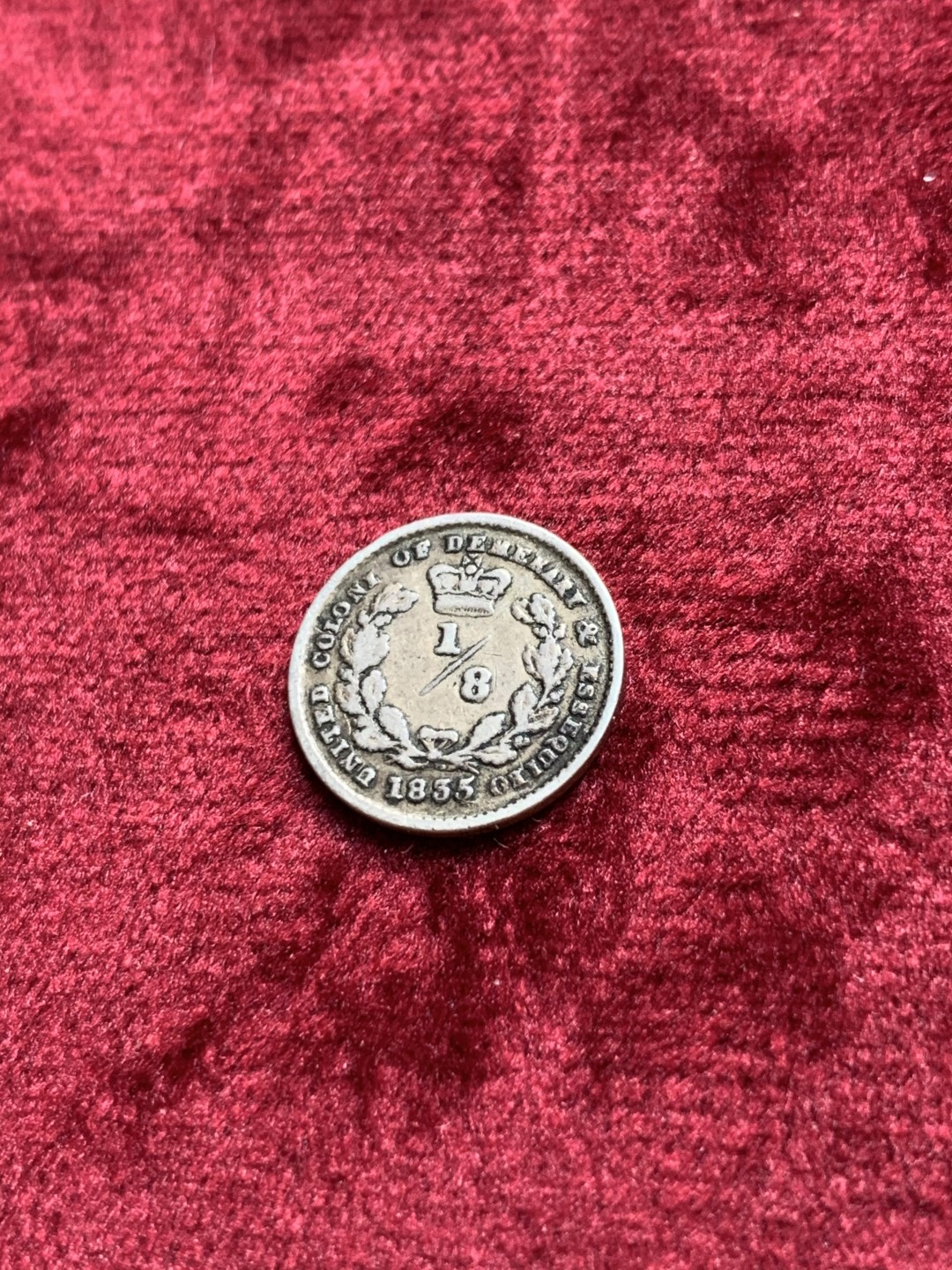 《竞宝斋》第55场-本周日，周一2场连拍（全场不限金额包邮） 极稀少的英属埃斯奎波威廉四世1/8盾1/2盾银币一对2枚