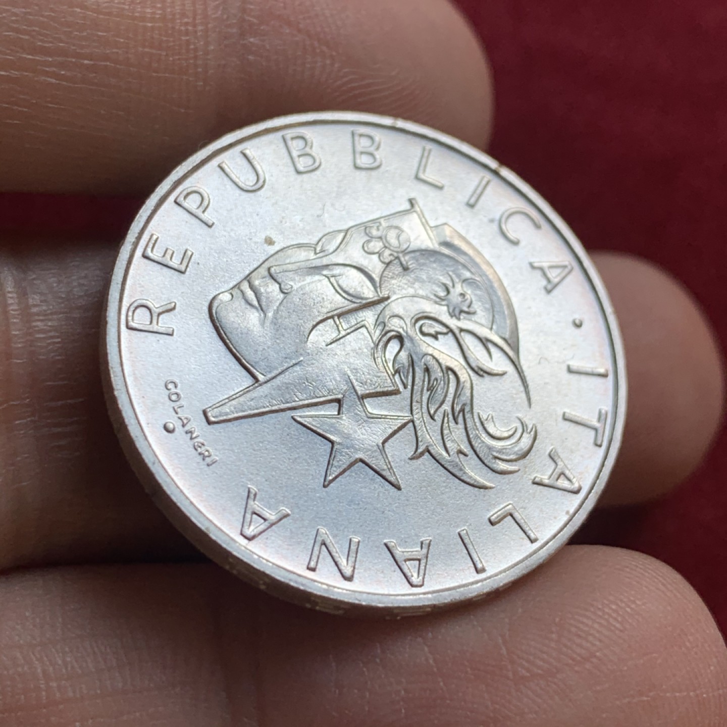 《竞宝斋》第55场-本周日，周一2场连拍（全场不限金额包邮） 意大利1988年500里拉 奥运  纪念银币