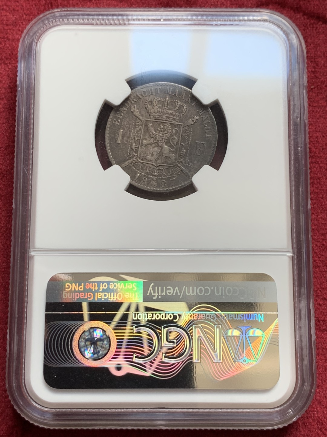 《竞宝斋》第55场-本周日，周一2场连拍（全场不限金额包邮） 比利时1法郎，普鲁士1/6泰勒评级银币2枚