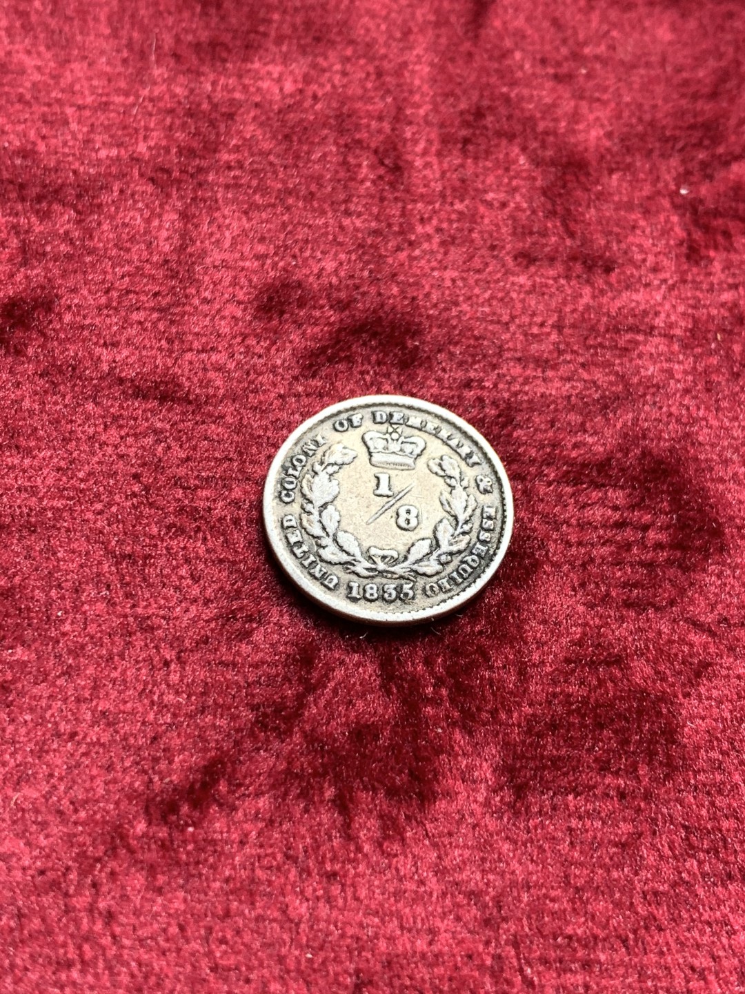 《竞宝斋》第55场-本周日，周一2场连拍（全场不限金额包邮） 极稀少的英属埃斯奎波威廉四世1/8盾1/2盾银币一对2枚