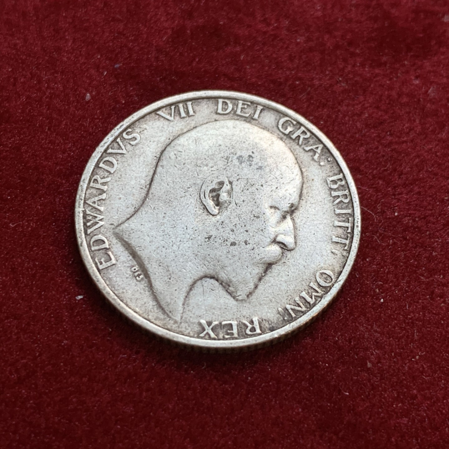 《竞宝斋》第55场-本周日，周一2场连拍（全场不限金额包邮） 英国 1910年 爱七 先令 银币