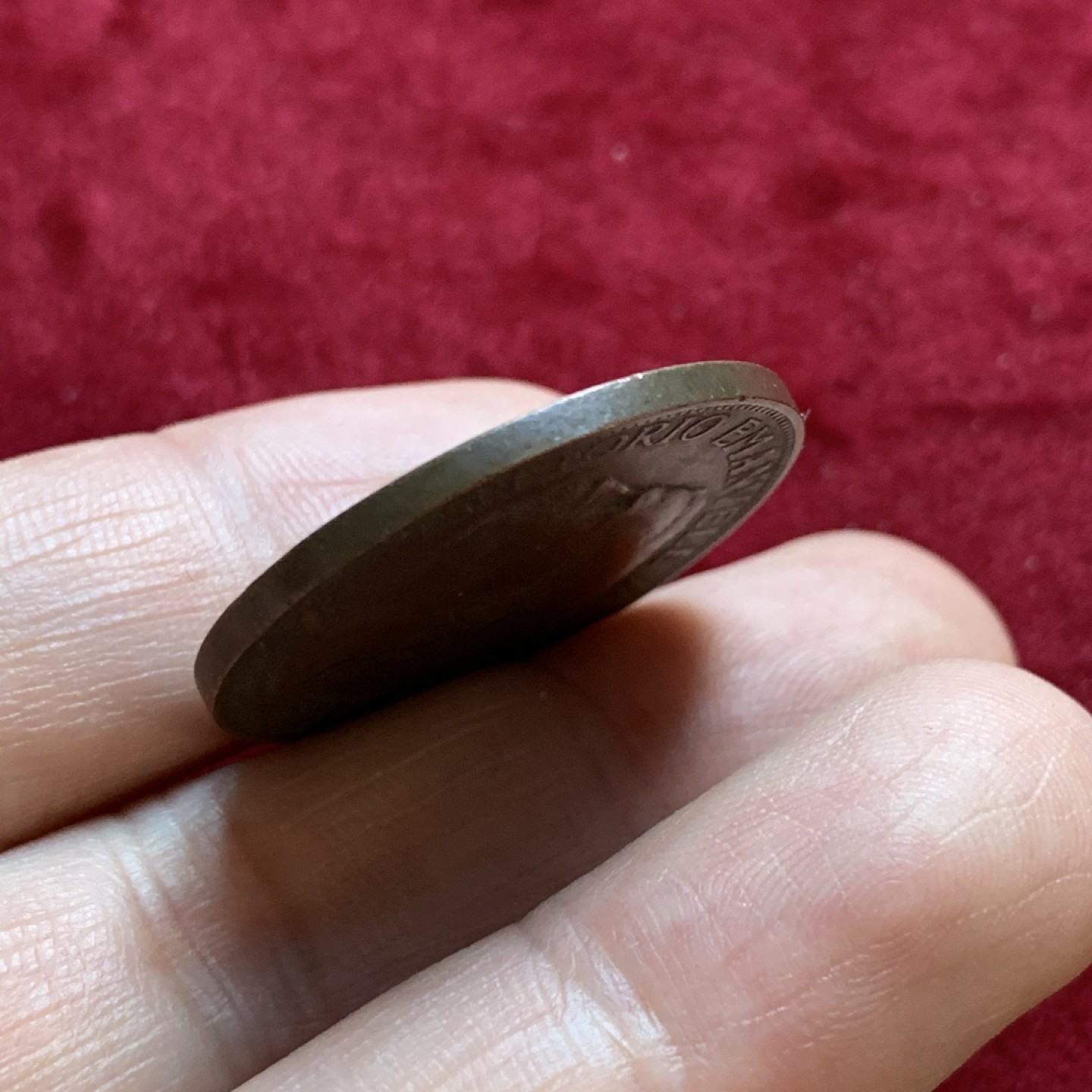 《竞宝斋》第55场-本周日，周一2场连拍（全场不限金额包邮） 意大利 1911年 10分 托奶 大铜币