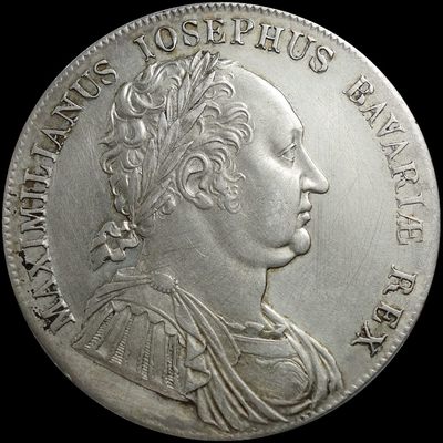 【雨安收藏】第015期 世界各国币章 0元起 晚上7:20 - 德国German States	德国巴伐利亚1泰勒1818年宪法 27.9克