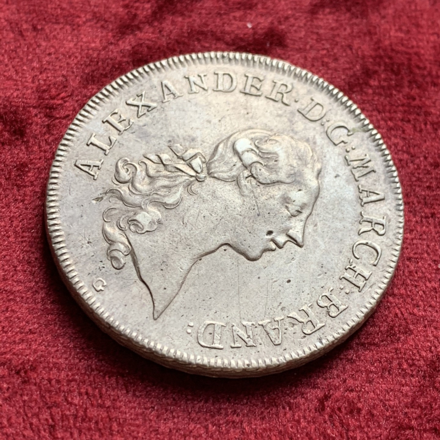 《竞宝斋》第55场-本周日，周一2场连拍（全场不限金额包邮） 德国勃兰登堡1774狮子泰勒银币