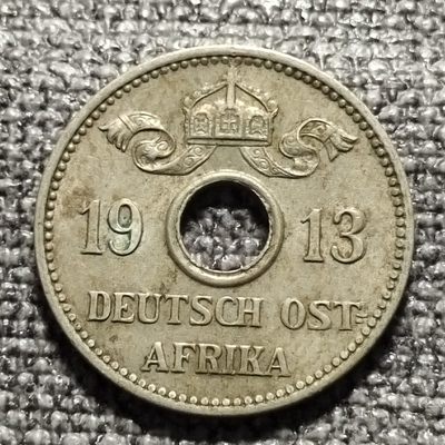 0起1加-纯粹捡漏拍-82场免佣包邮全托管场 - 德占东非1913年5赫勒