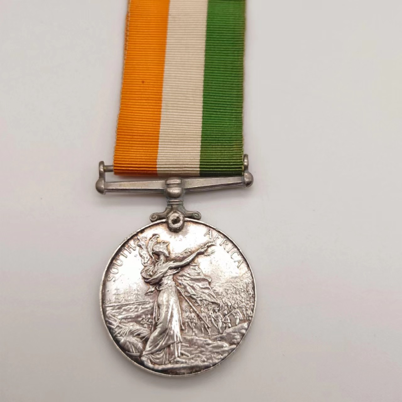 勋章奖章交易所5月14日群拍 英国国王版南非布尔战役奖章（银质）