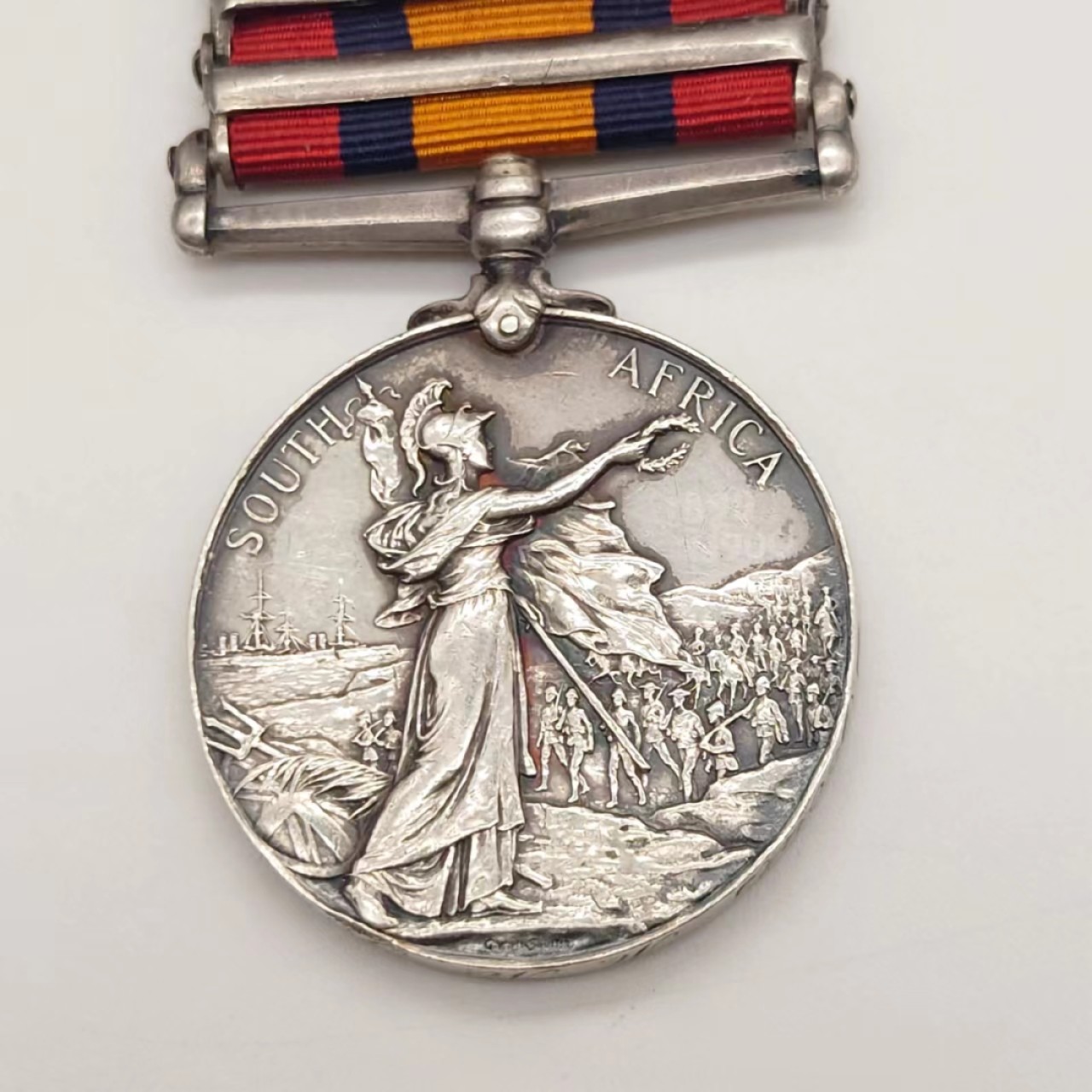 勋章奖章交易所5月14日群拍 幽灵版！英国女王版南非布尔战役奖章（银质）
