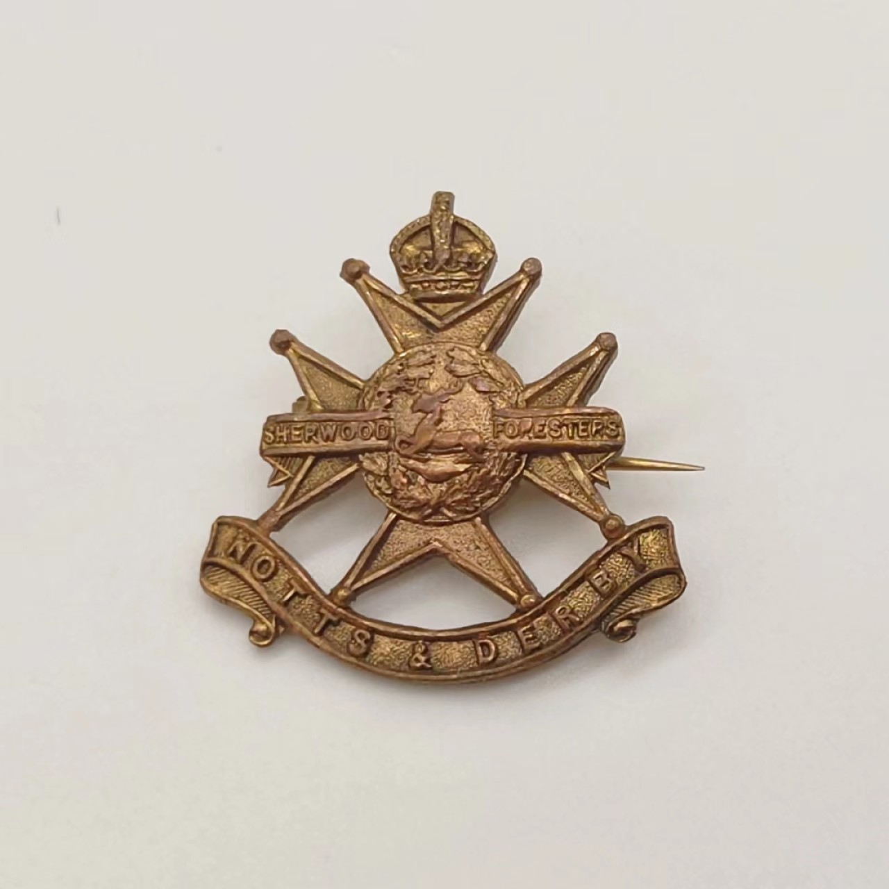 勋章奖章交易所5月14日群拍 英国第14骑兵旅小胸针