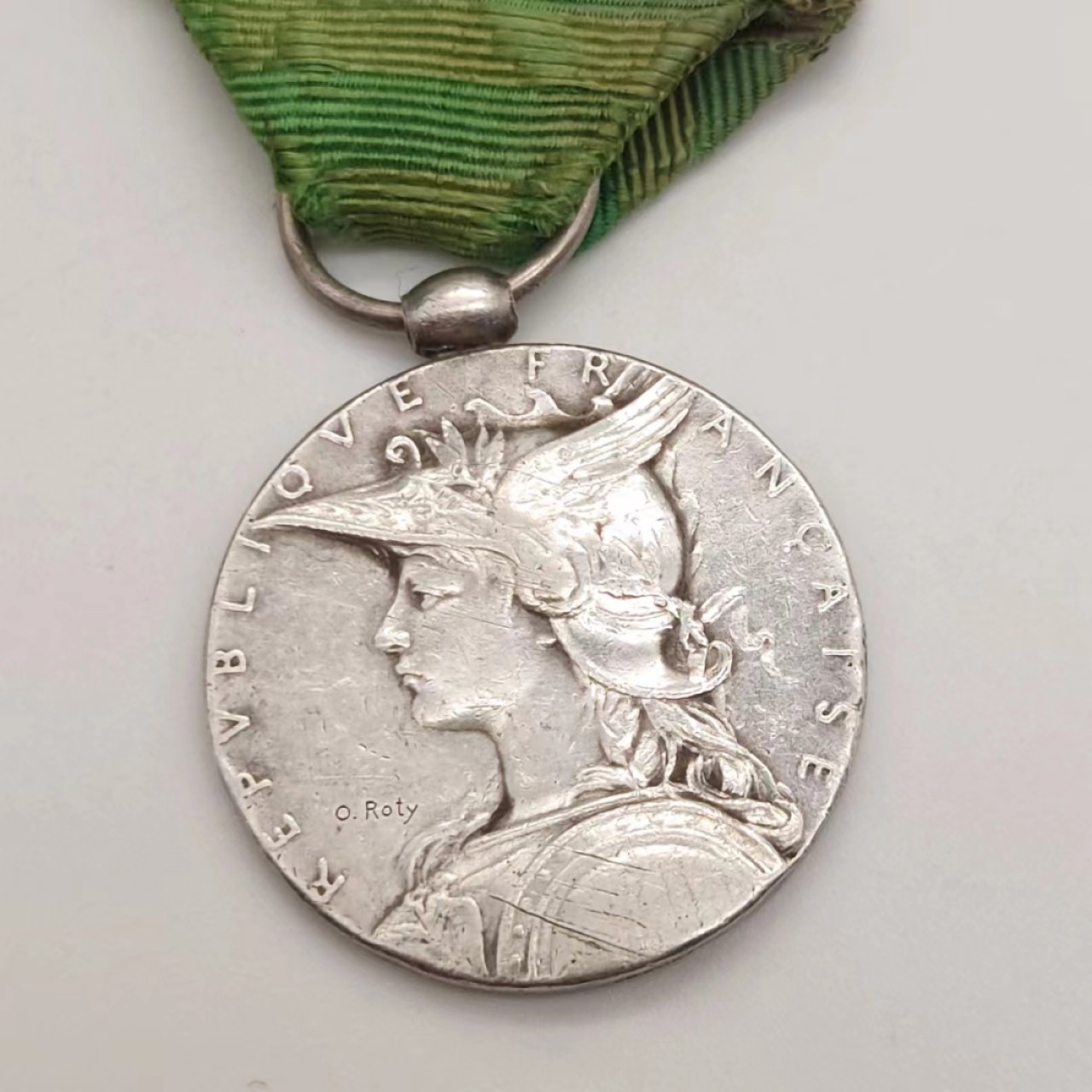 勋章奖章交易所5月14日群拍 法国第二次马达加斯加战役奖章（银质）