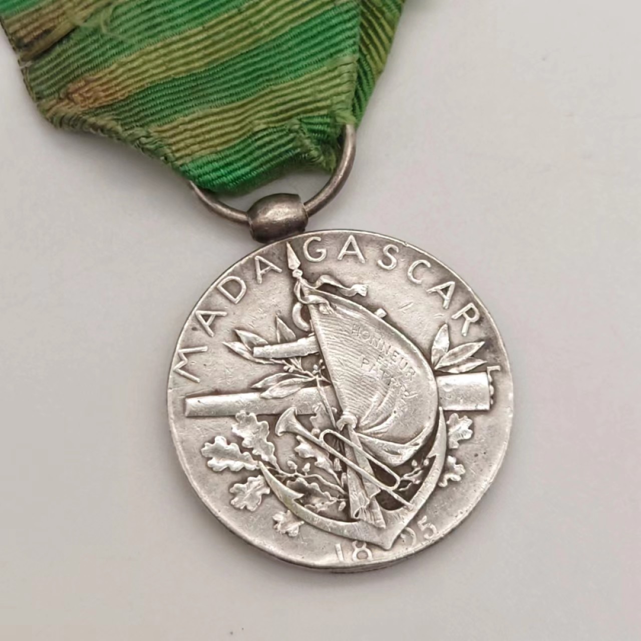 勋章奖章交易所5月14日群拍 法国第二次马达加斯加战役奖章（银质）