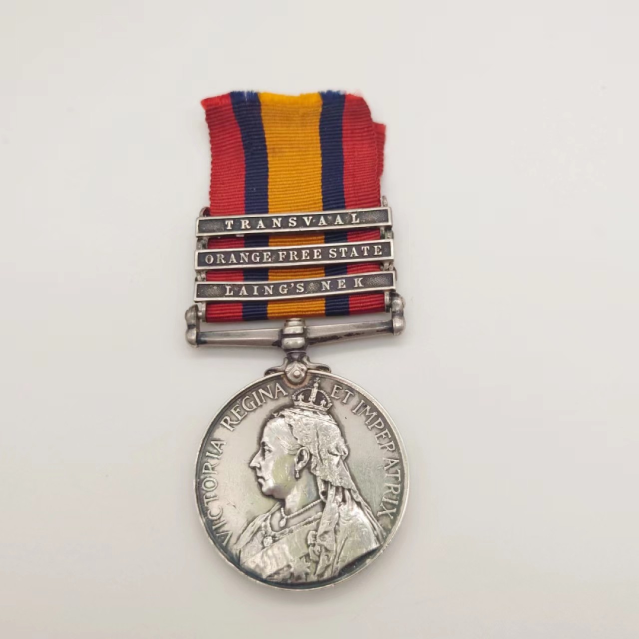勋章奖章交易所5月14日群拍 幽灵版！英国女王版南非布尔战役奖章（银质）