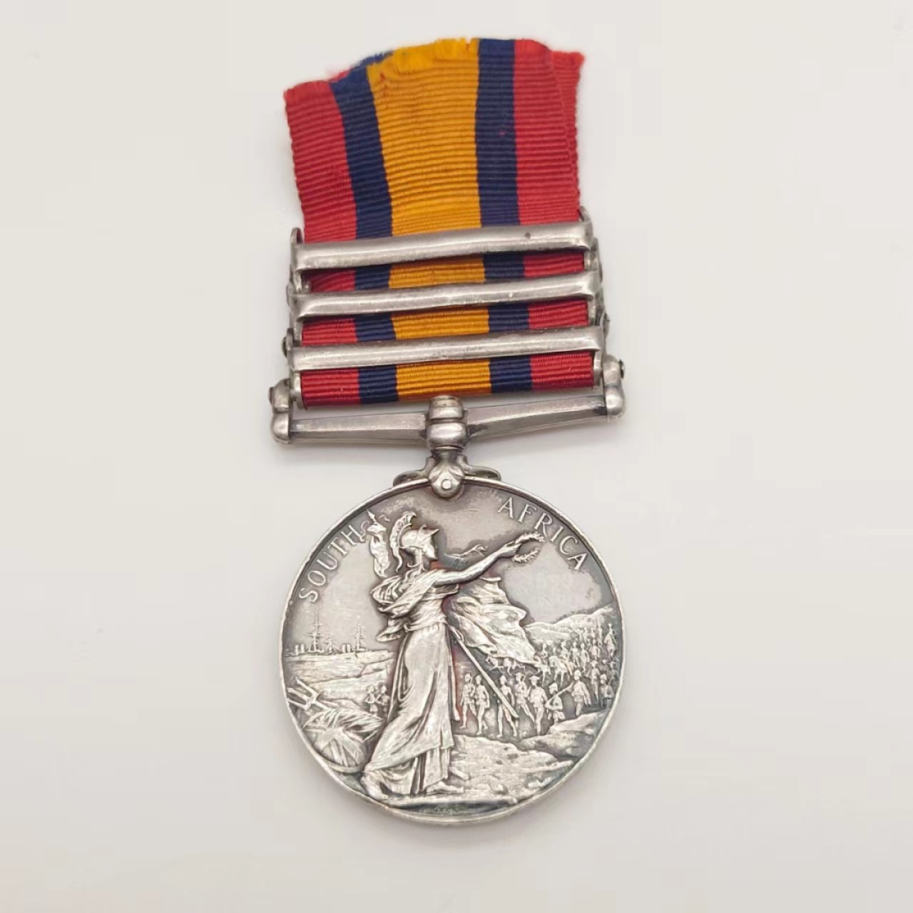勋章奖章交易所5月14日群拍 幽灵版！英国女王版南非布尔战役奖章（银质）