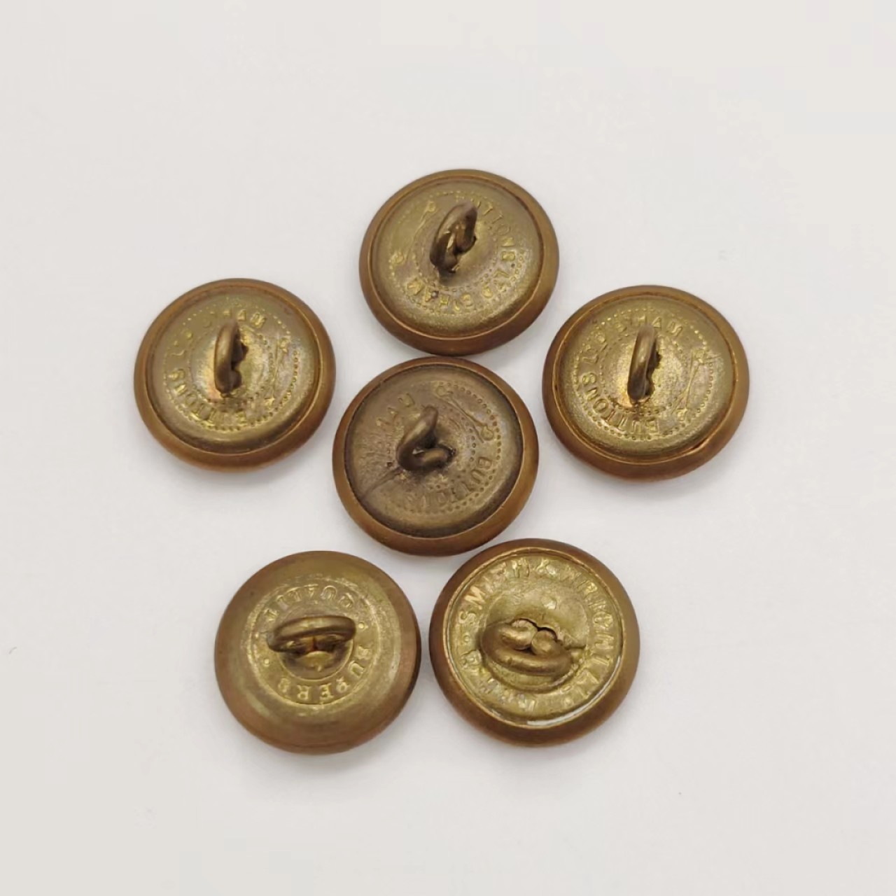 勋章奖章交易所5月14日群拍 英国皇家空军铜扣一组（乔治六世时期）