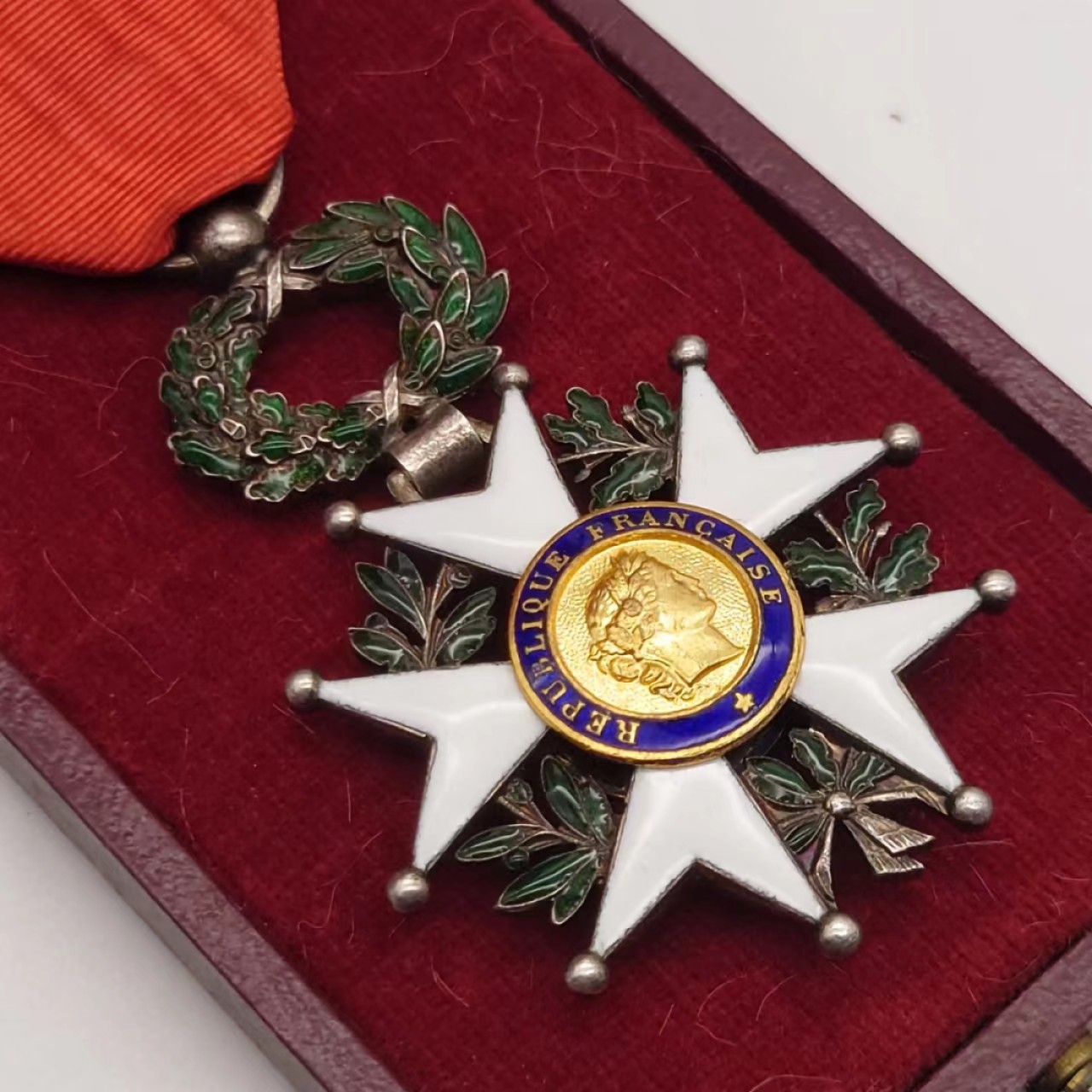 勋章奖章交易所5月14日群拍 法国第四共和国荣军勋章