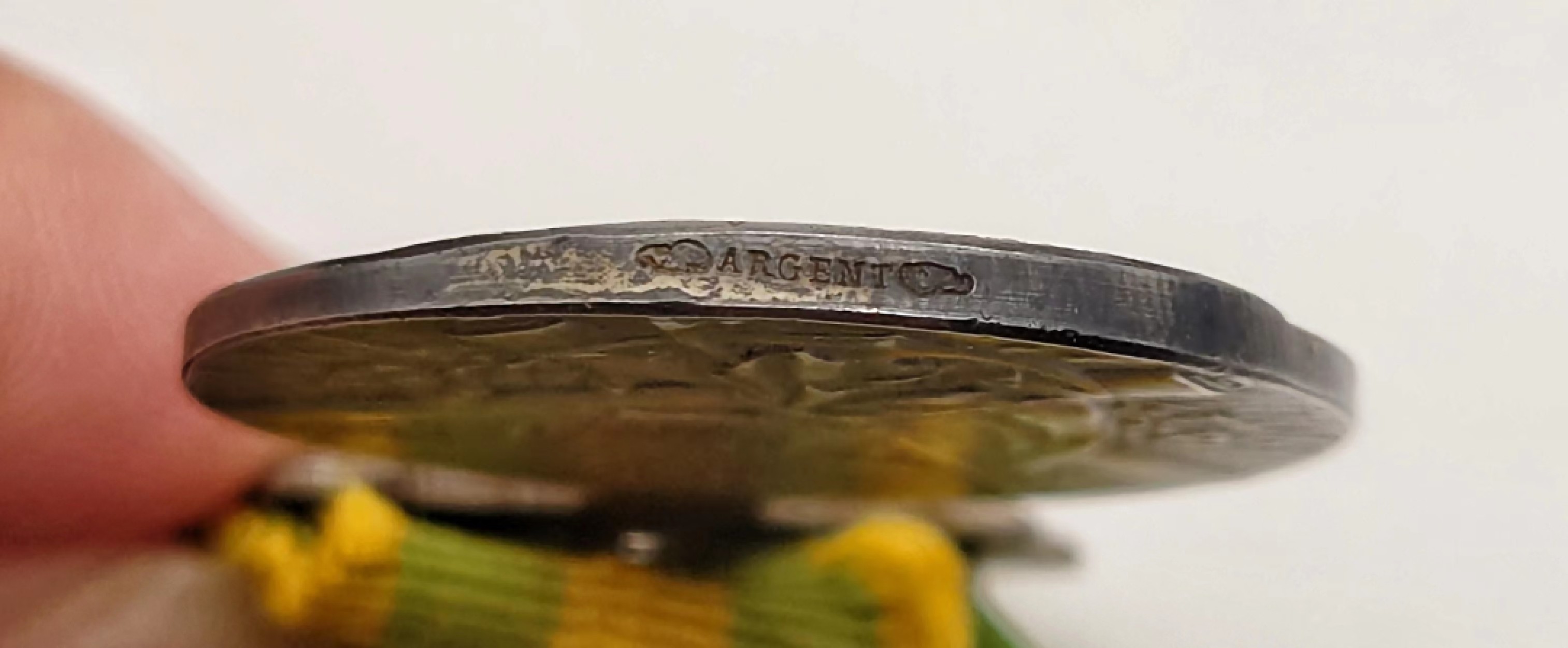 勋章奖章交易所5月14日群拍 法国1900庚子侵华奖章（银质早期）