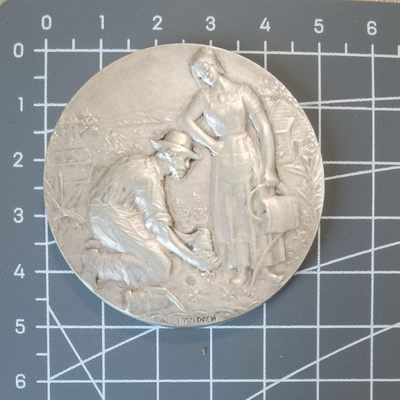 😷奇货可居😷第七场 章牌专场 【早日解封】 - 园艺主题镀银铜章