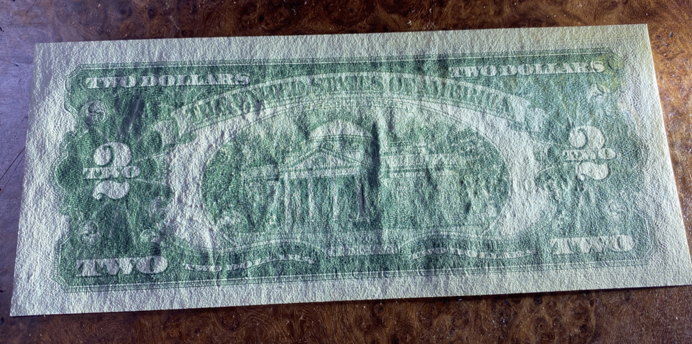 Chase Auction 第10期 - - 中外钱币、民国钞联拍！ 1963年美国2美元，unc，品相如图！有压痕！