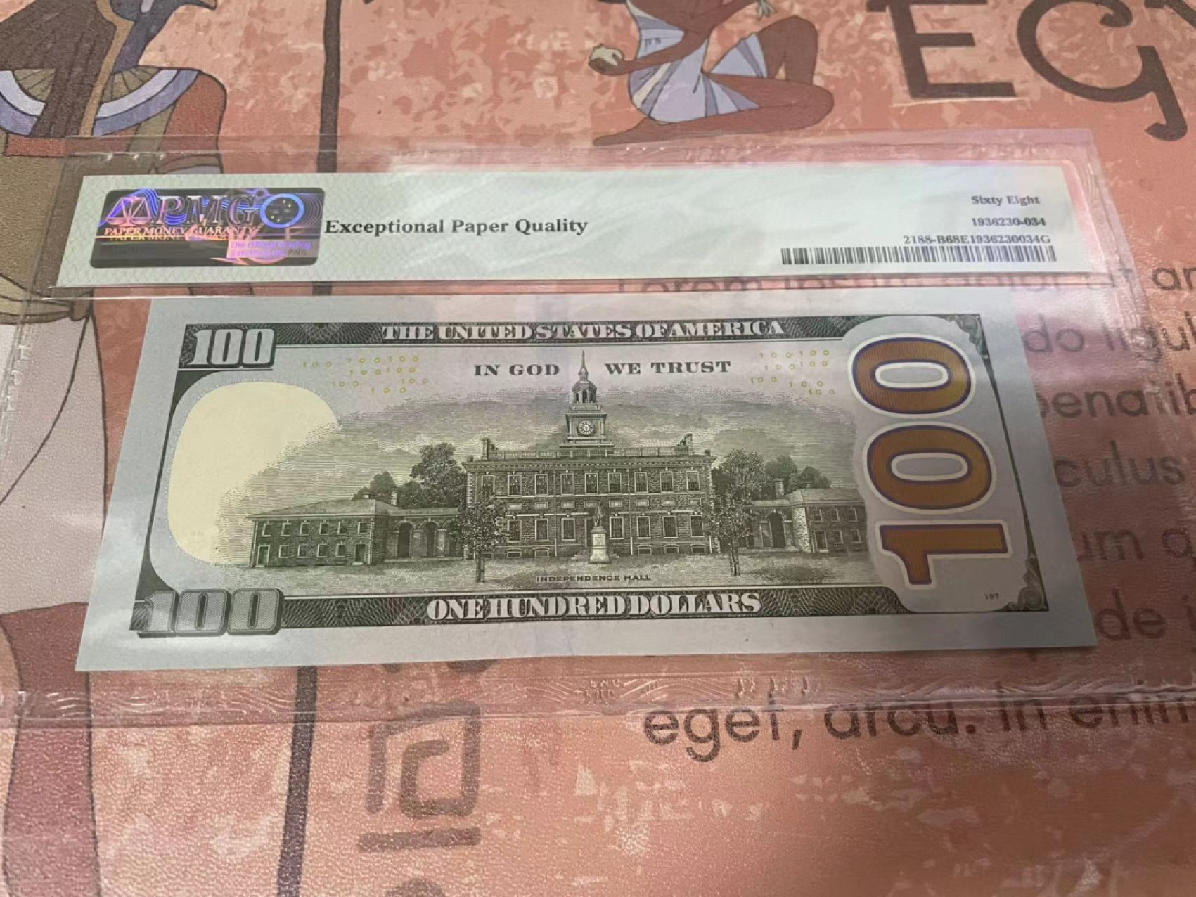 【Blue Auction】✨世界纸币精拍第182期——狮城巨轮（共78拍） 【1111狮子号】美国 2013年100美金 PMG68EPQ 高分