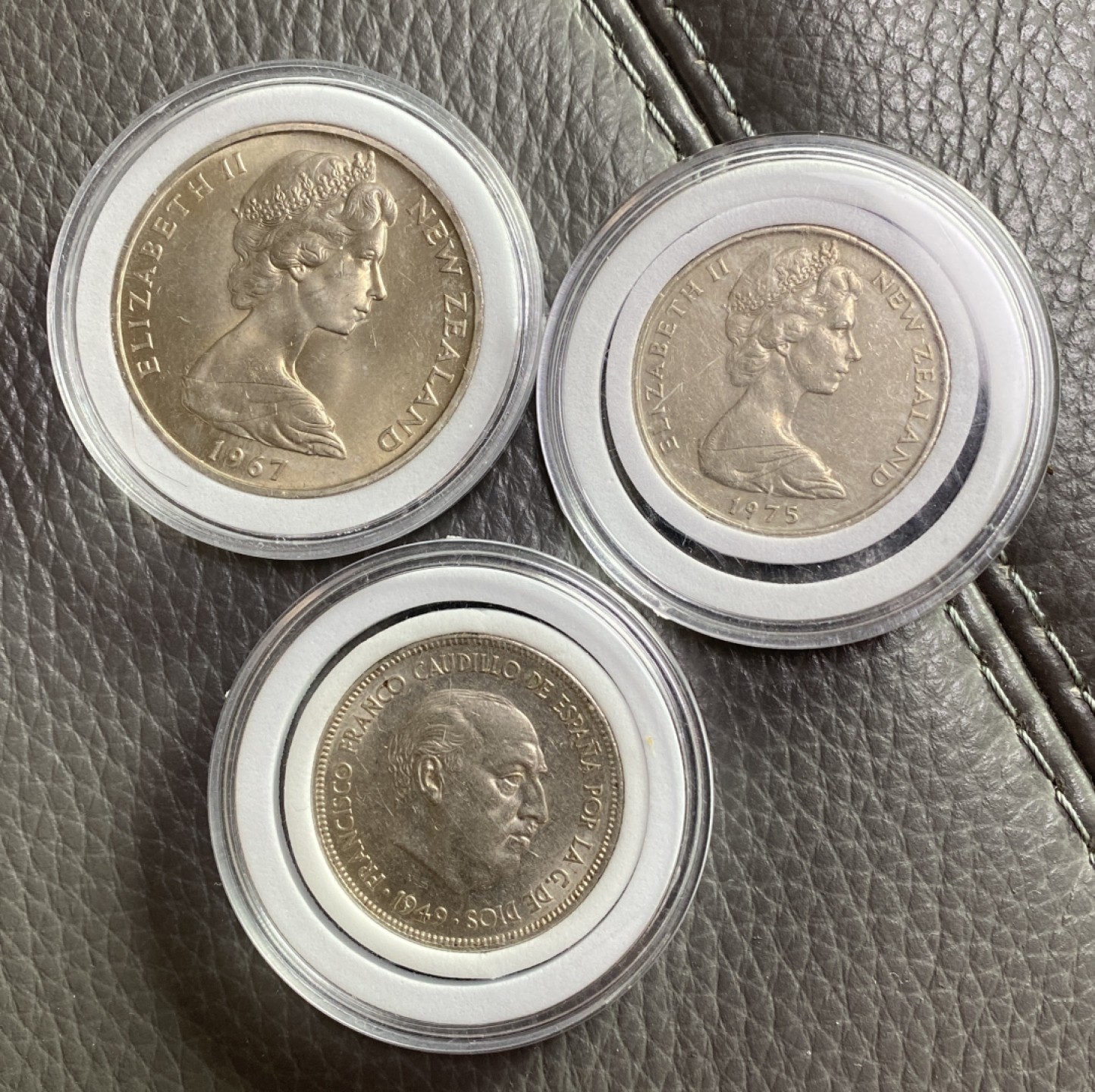 Chase Auction 第10期 - - 中外钱币、民国钞联拍！ 新西兰及西班牙镍币三枚！