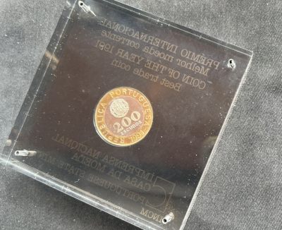 【钱币赏析】【葡萄牙】1991 加西亚 达 奥尔塔铜镍双色币