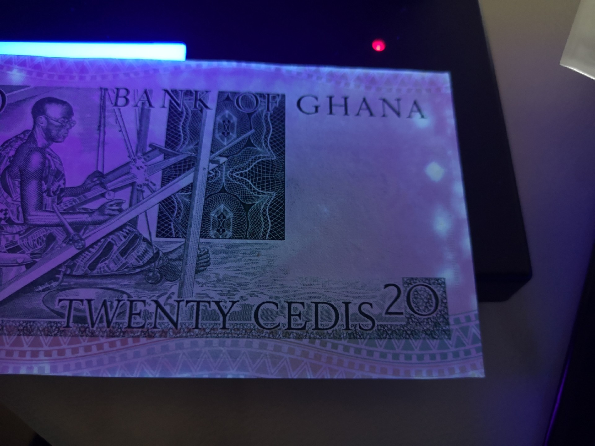 《外钞收藏家》第一百七十八期拍卖 1982年加纳20 近全新 无折 有受潮