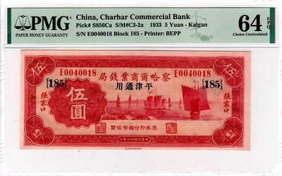 察哈尔商业钱局 - 察哈尔商业钱局