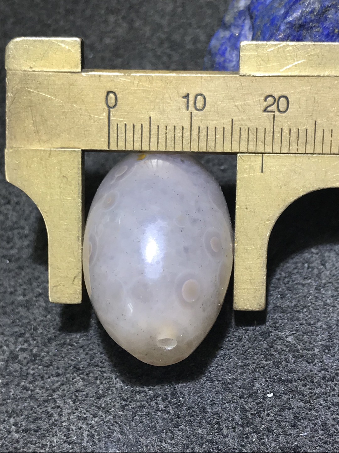 精美高润度冰飘天眼战国红勒子一个，