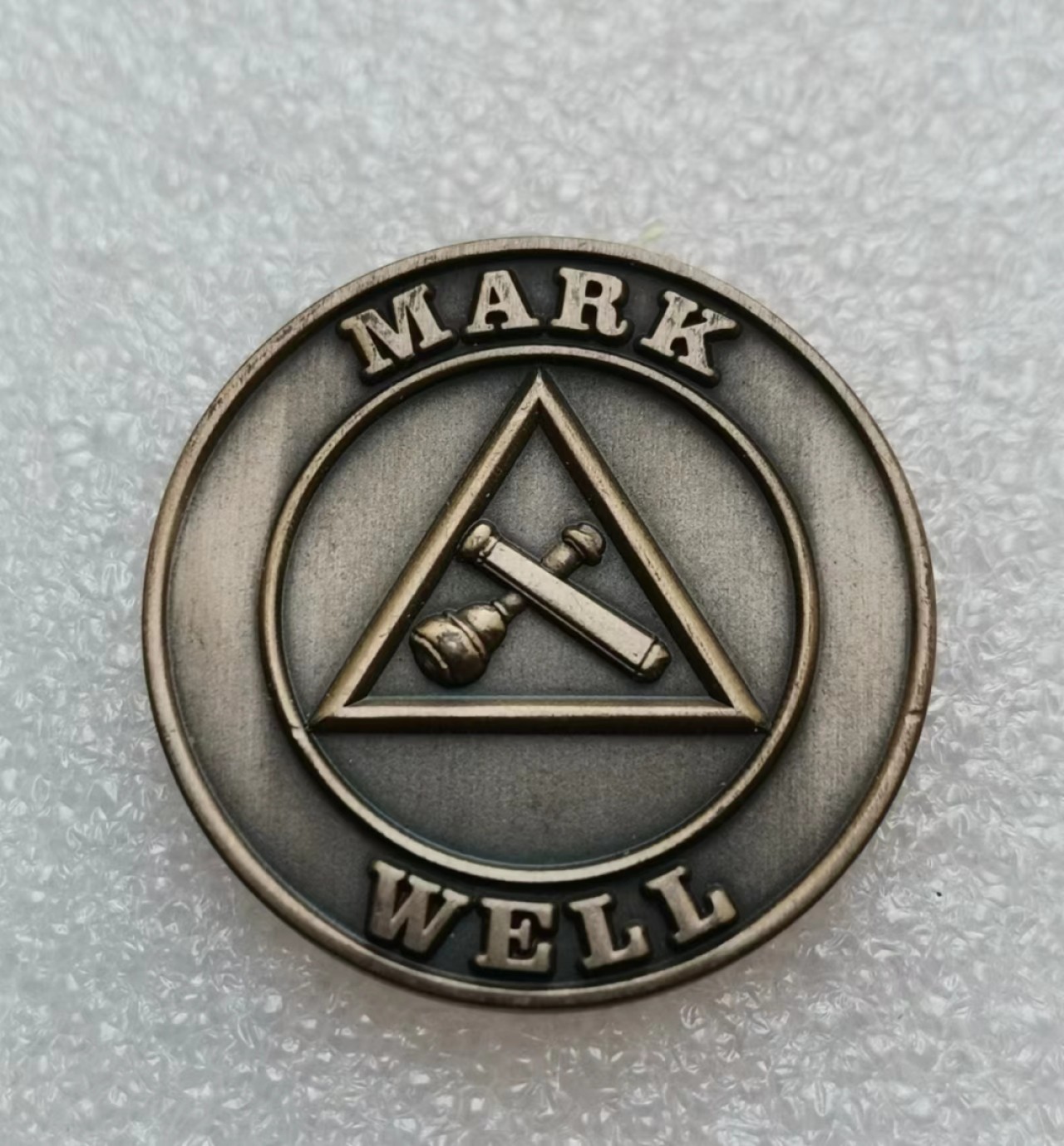 瓶子🏺第39期拍卖会 美国2006年共济会铜质代币