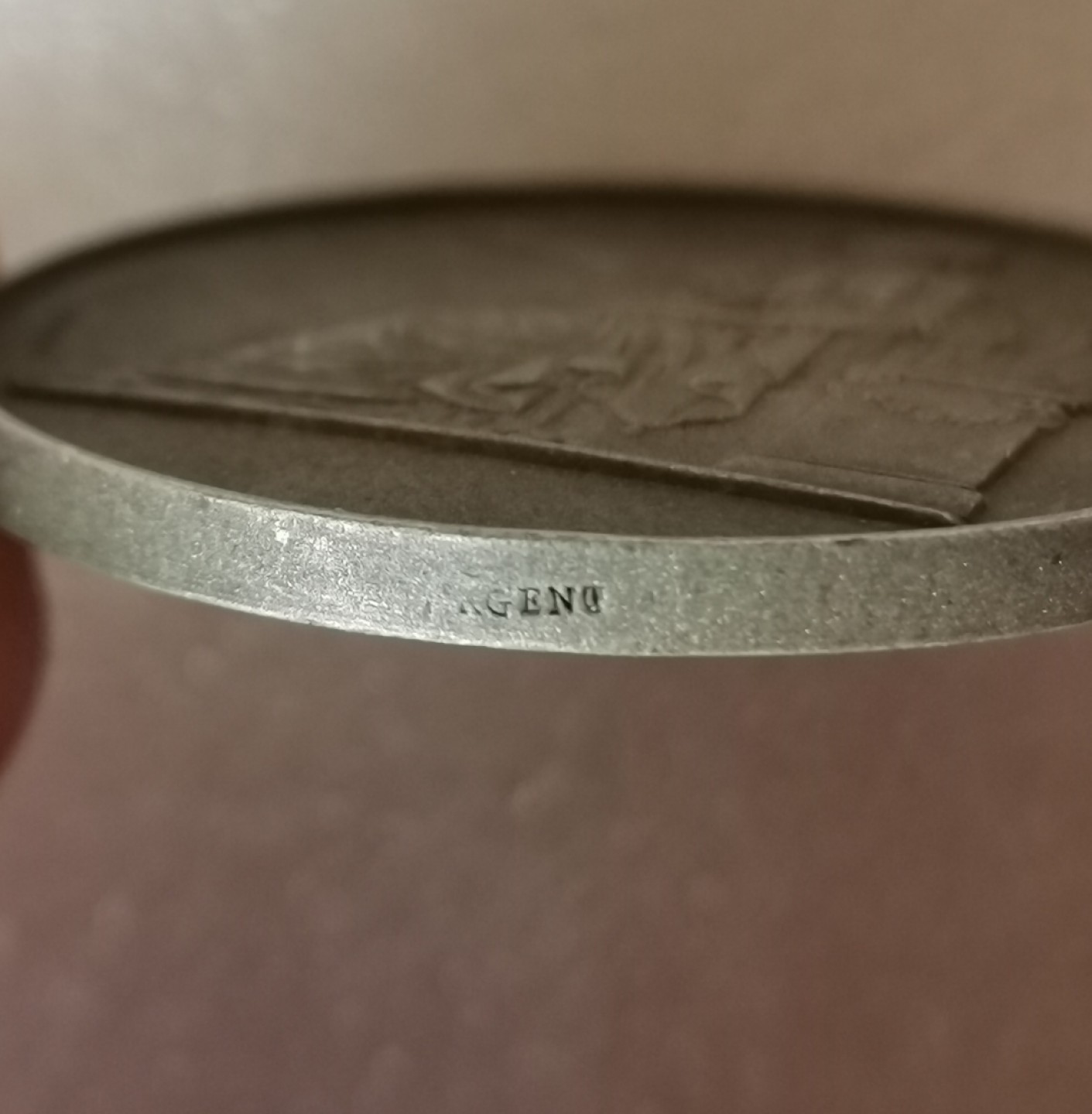 瓶子🏺第39期拍卖会 法国19世纪殖民地毛里求斯稀少JETON银章（艺术与科学）