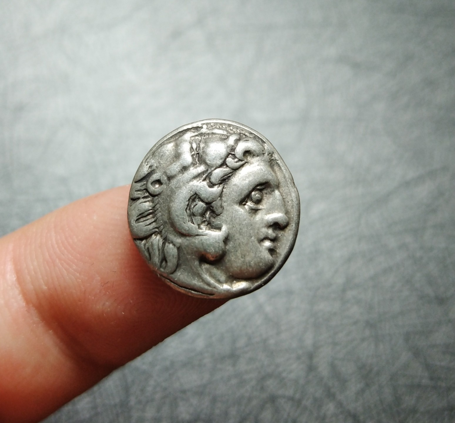 【古希腊币】马其顿王国亚历山大银币大力神银币德拉克马银币