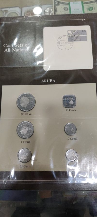 富兰克林封装阿鲁巴6枚 - 富兰克林封装阿鲁巴6枚