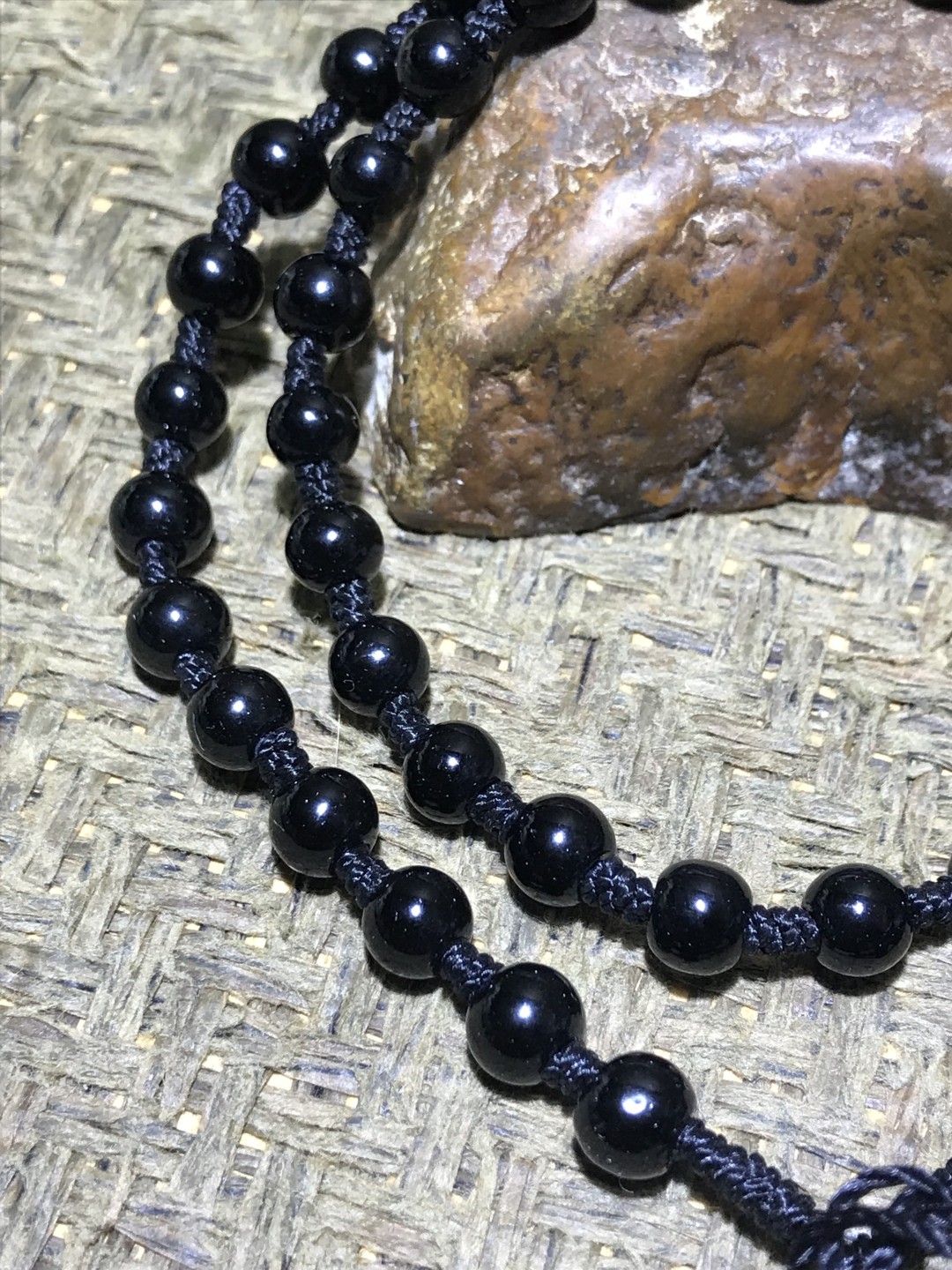 精美琉璃挂绳(把件绳)一条！