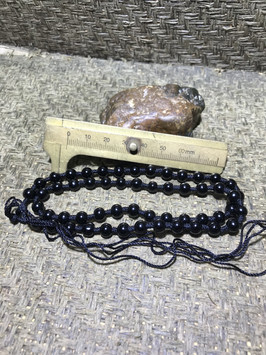 精美琉璃挂绳(把件绳)一条！