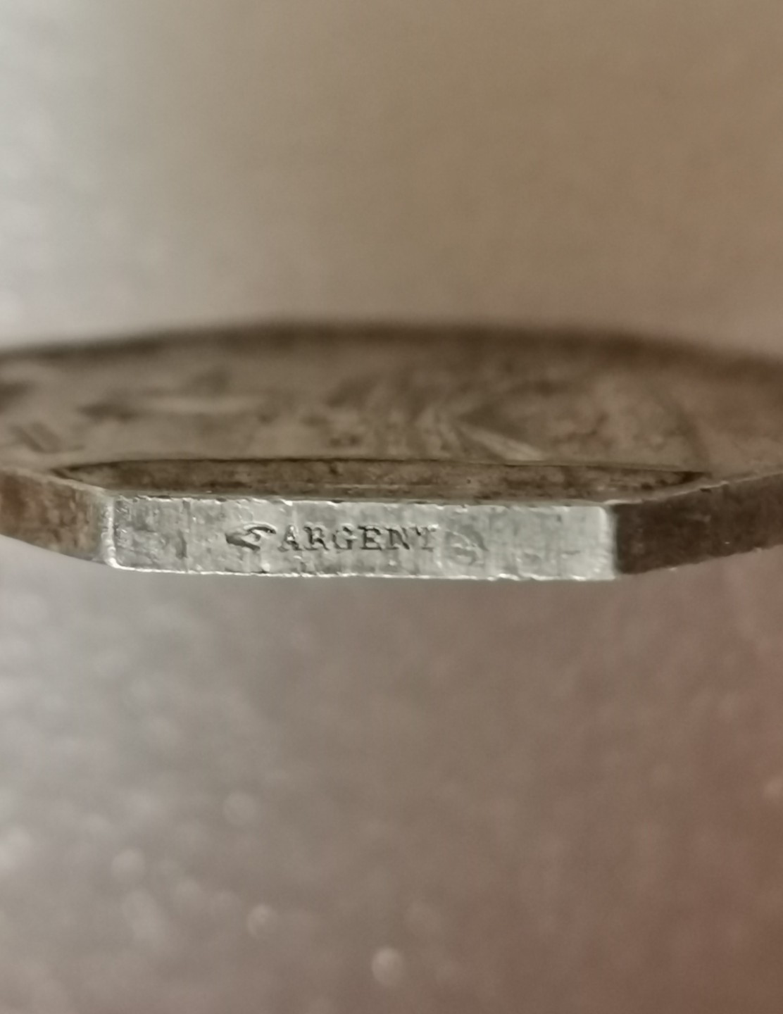 瓶子🏺第39期拍卖会 法国19世纪公正女神JETON银质八角