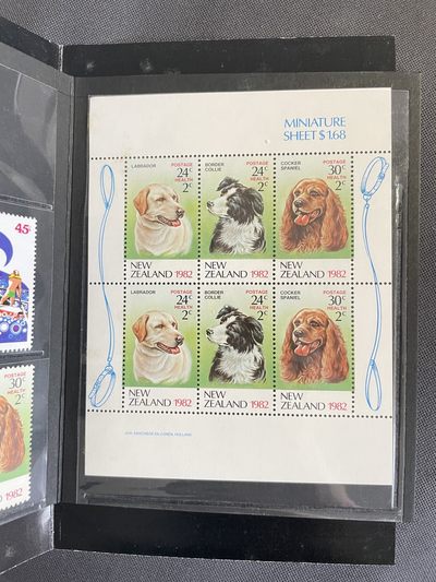 【第15期】莲池国际邮品拍卖 【新西兰】1982年年票邮折 全新