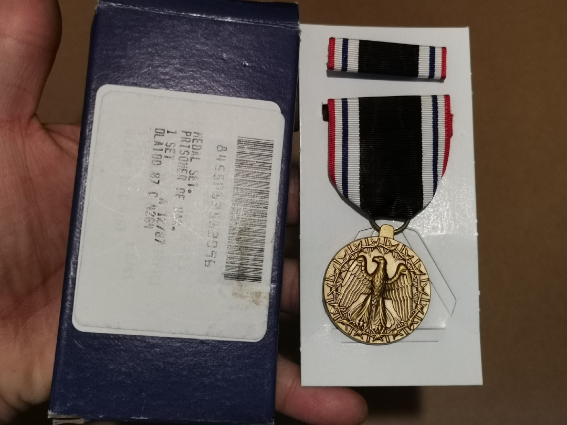 世界勋奖徽章拍卖第15期-久等了！ 美国战俘荣誉勋章